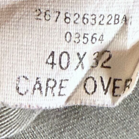 Vintage Polo Ralph Lauren Chino Pants Mens Hammond Pleated Cuffed Sz 40/32 Faded - Picture 5 of 6